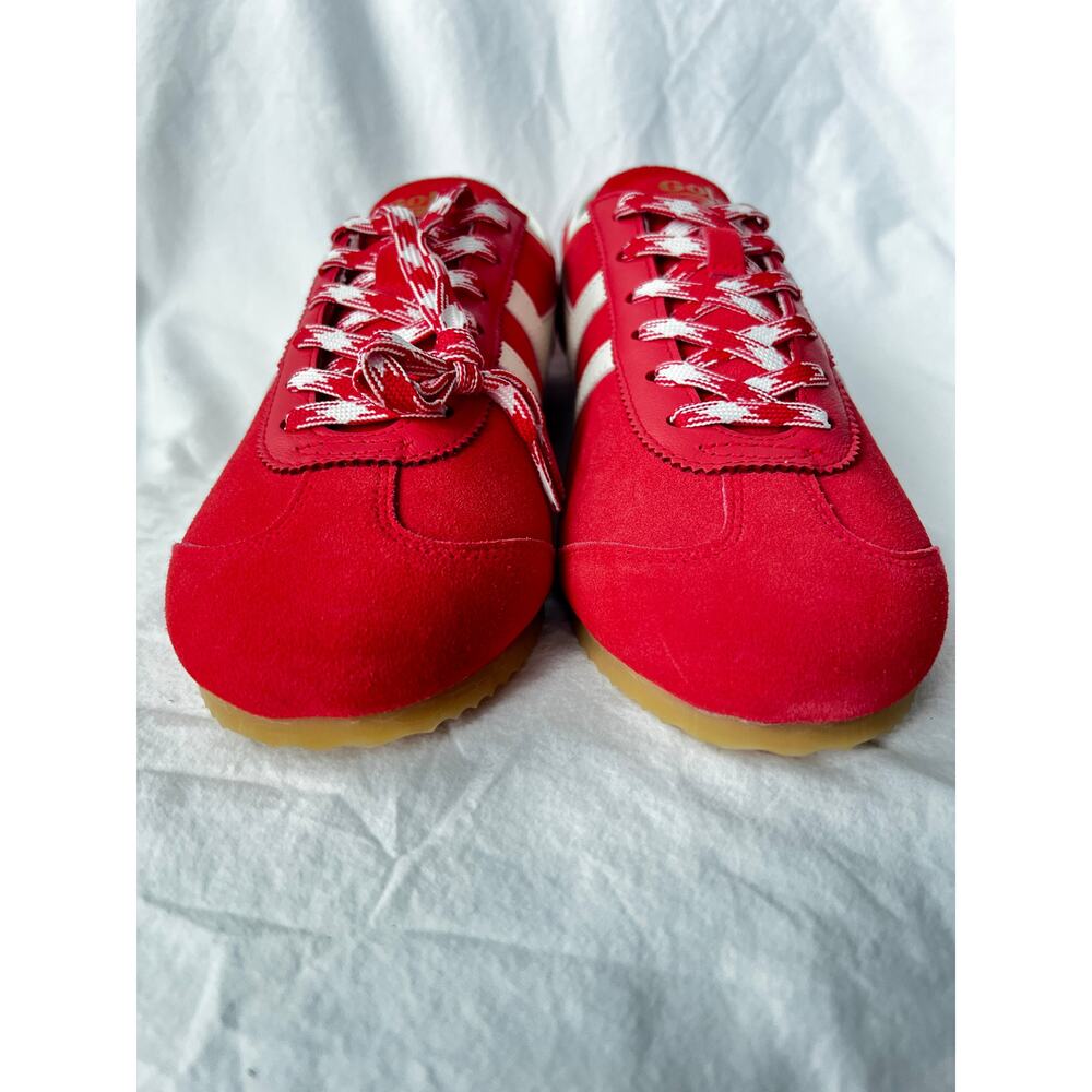 NWOB Gola Classics Women's Cleora Sneakers | Coral/Off White - Picture 6 of 10